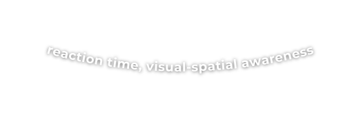 reaction time visual spatial awareness